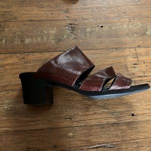 Hopp Studios Sandals Brown Size 9